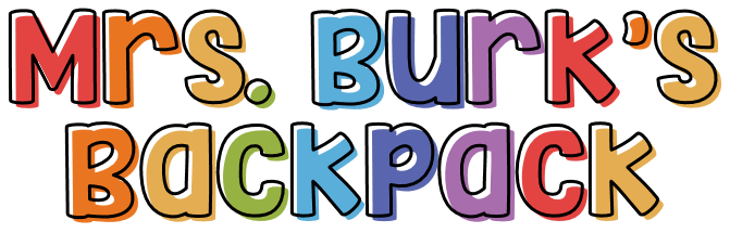 Mrs. Burk's Backpack Website Logo