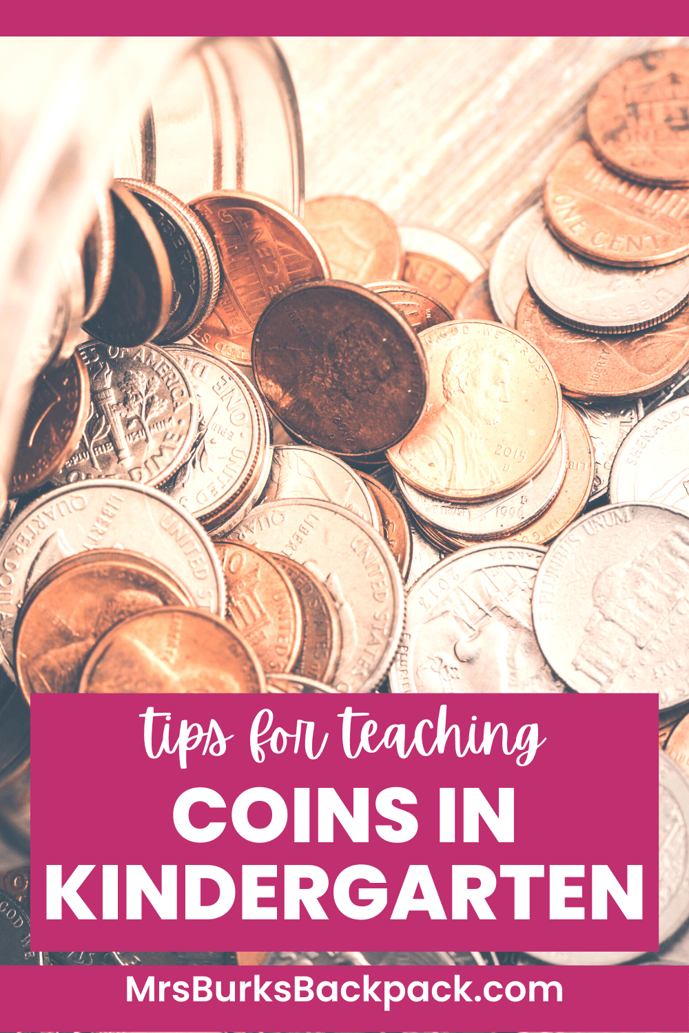 Tips for Teaching Coins in Kindergarten Pin money photo