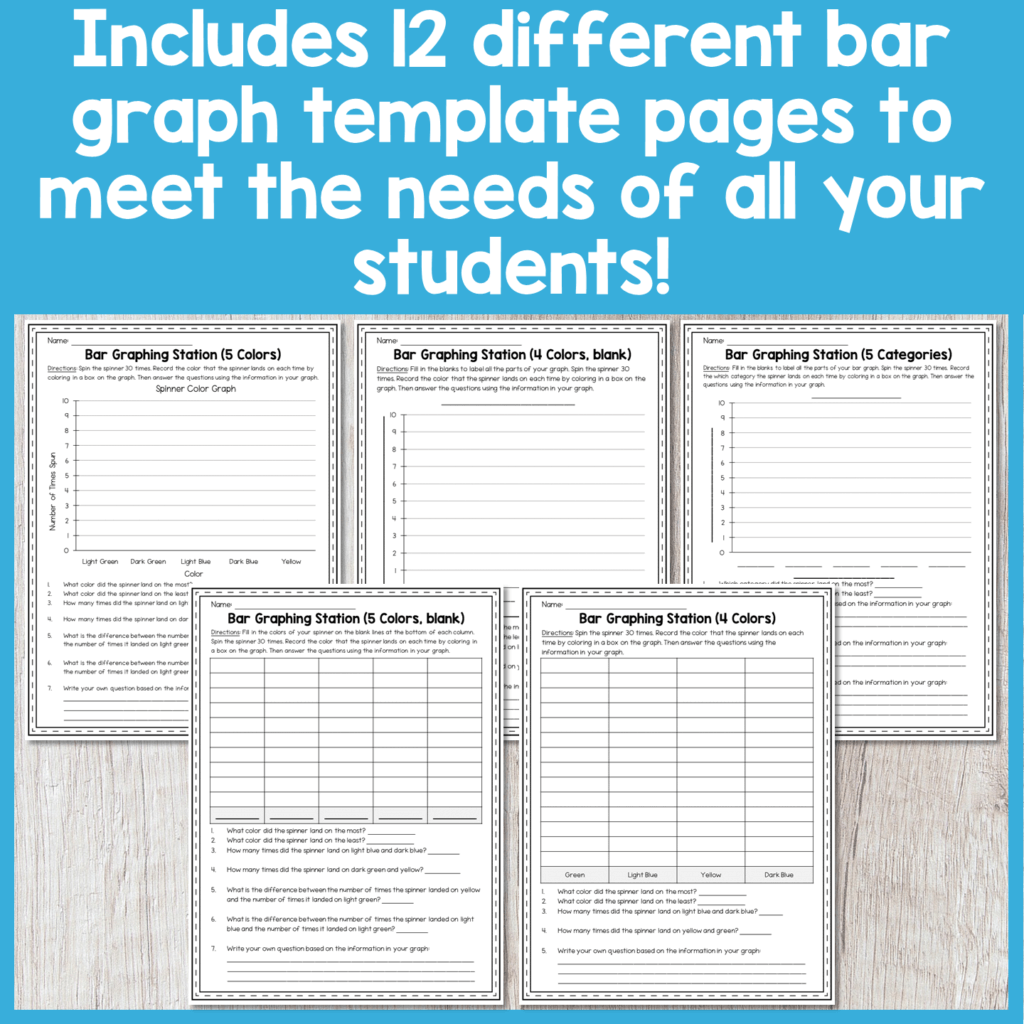 Teaching Bar Graphs can be FUN with these 4 Activities!