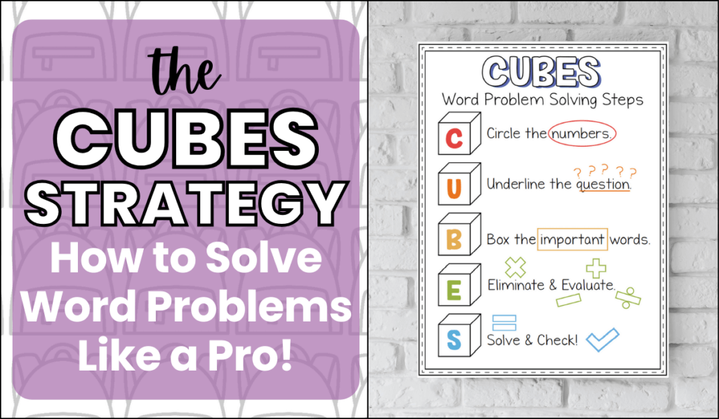 CUBES strategy how to solve word problems like a pro - featured image