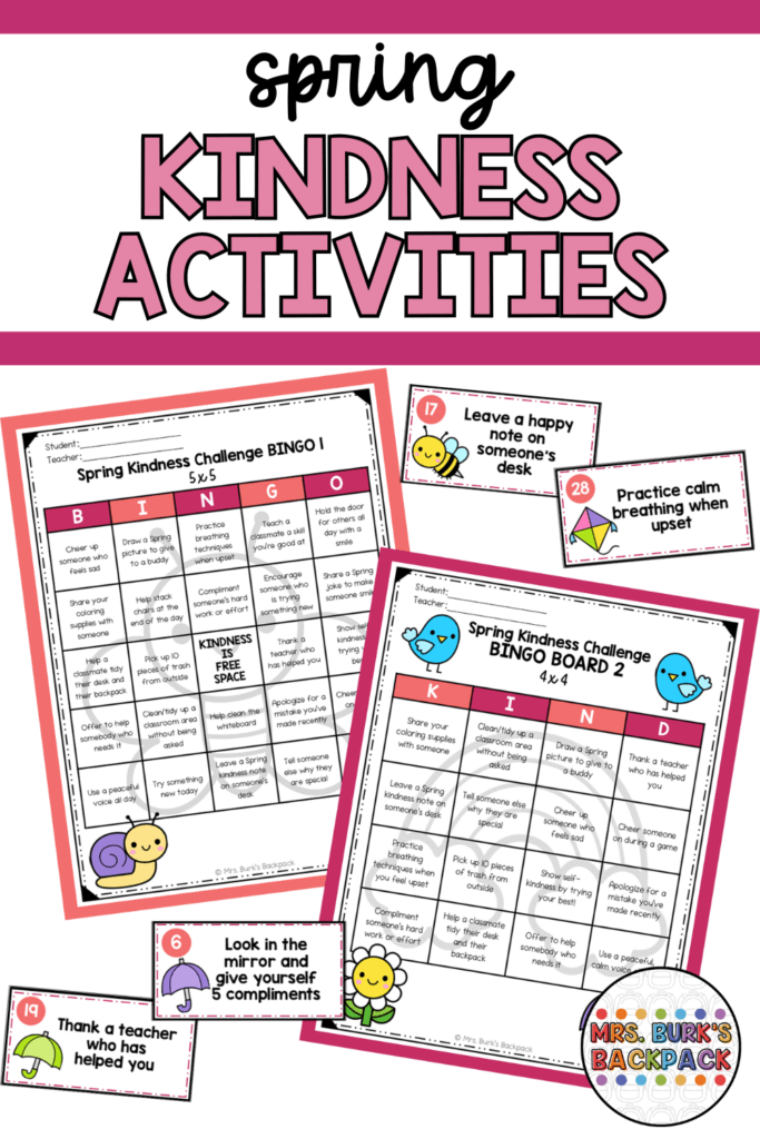 spring kindness activities