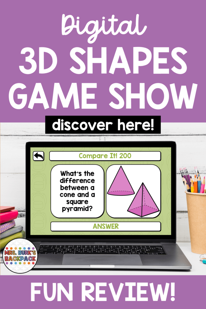 digital 3D figures shapes game show review